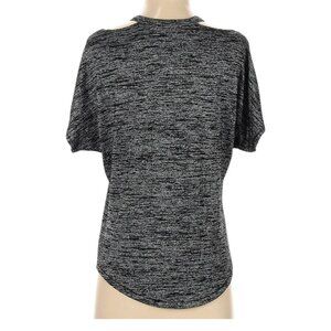 Rag and Bone Jean Size XS Women's T-shirt Cutout Short Sleeve Black